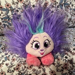 Zuru Shnooks Sheebah Series 1 plush Stuffed Toy 6" Purple/Blue Adorable!